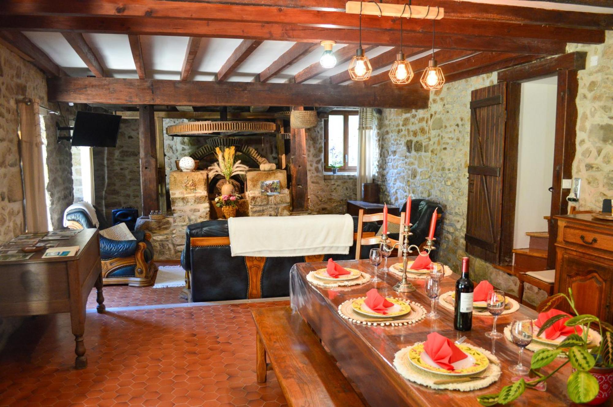 Authentique Moulin Tout Inclus-Moulin De Lavaugarde Thauron Zewnętrze zdjęcie